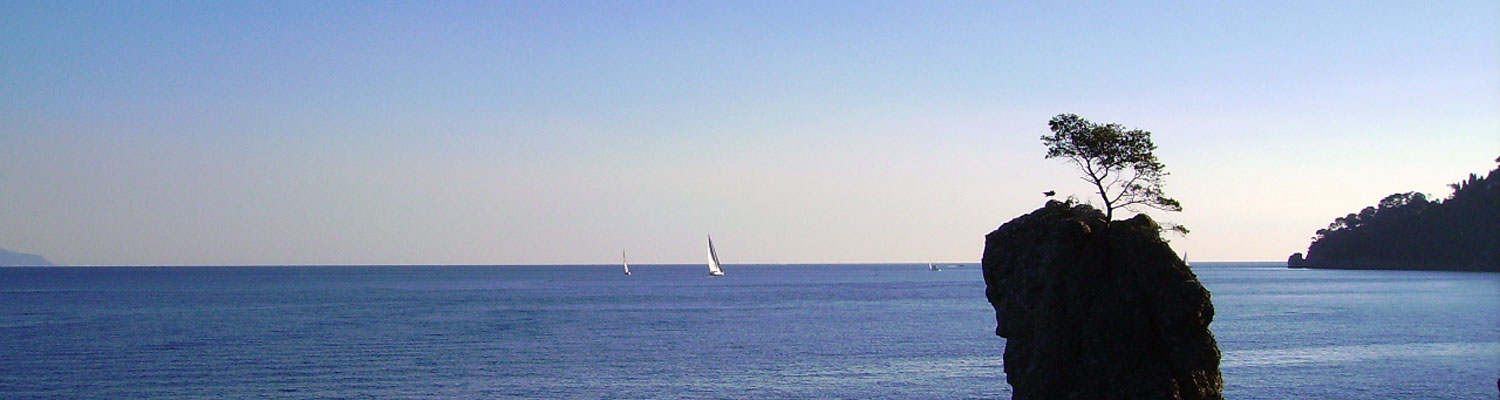 Il mare del Tigullio verso Portofino